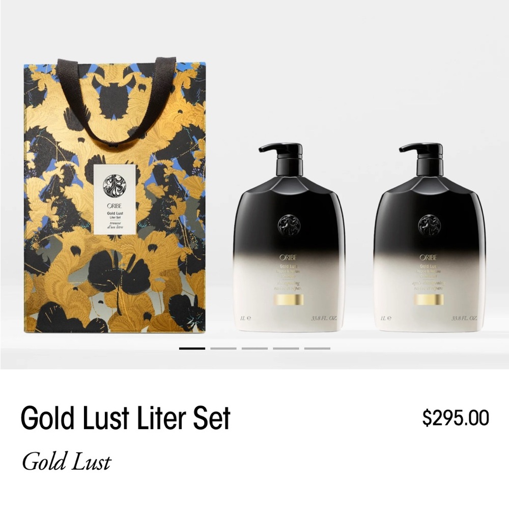 Oribe Gold Lust Body Wash Set - Black and Gold